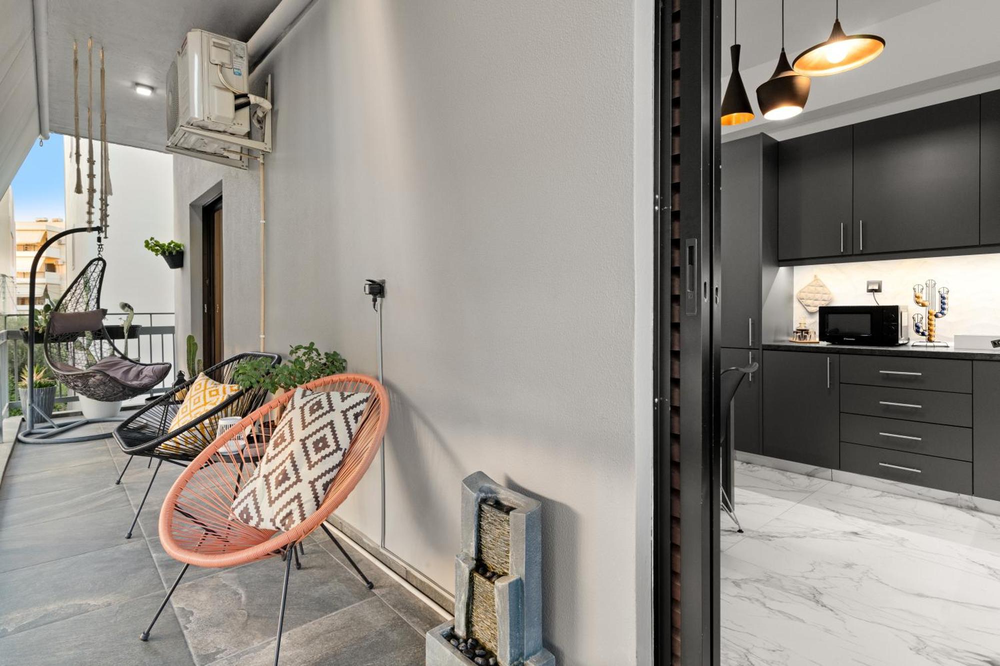 Luxury Apartment In Glyfada Atenas Exterior foto